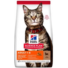Hill's Science Plan Adult сухий корм для котів з ягням 10 кг