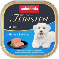 Animonda Vom Feinsten Adult вологий корм для собак з куркою і тріскою 150 г Animonda Vom Feinsten Adult вологий корм для собак з куркою і тріскою 150 г