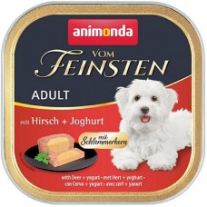 Animonda Vom Feinsten Adult вологий корм для собак фарширована оленина з йогуртом 150 г Animonda Vom Feinsten Adult вологий корм для собак фарширована оленина з йогуртом 150 г