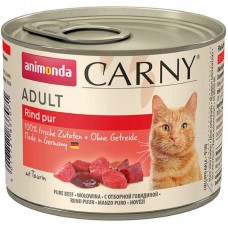Animonda Carny Adult вологий корм для котів з яловичиною 200 г Animonda Carny Adult вологий корм для котів з яловичиною 200 г