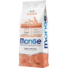 Monge Dog All Breeds Adult сухий корм для собак з лососем і рисом 12 кг
