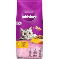 Whiskas сухий корм для котів з куркою 14 кг