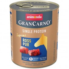 Animonda GranCarno Single Protein Supreme вологий корм для собак з кониною 800 г Animonda GranCarno Single Protein Supreme вологий корм для собак з кониною 800 г