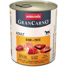 Animonda GranCarno Original Adult вологий корм для собак з яловичиною і індичкою 800 г