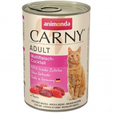 Animonda Carny Adult вологий корм для котів м'ясний коктейль 400 г Animonda Carny Adult вологий корм для котів м'ясний коктейль 400 г