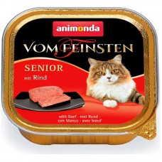 Animonda Vom Feinsten Senior вологий корм для котів з яловичиною 100 г Animonda Vom Feinsten Senior вологий корм для котів з яловичиною 100 г