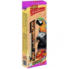 Vitapol Smakers Snack XXL корм для великих папуг з горіхами і фруктами снеки 2 шт / 250 г