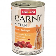 Animonda Carny Kittenвологий корм для кошенят з яловичиною і птицею 400 г