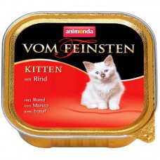 Animonda Vom Feinsten Kitten вологий корм для кошенят з яловичиною 100 г Animonda Vom Feinsten Kitten вологий корм для кошенят з яловичиною 100 г