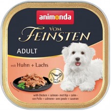 Animonda Vom Feinsten Adult вологий корм для собак з куркою і лососем в соусі 150 г Animonda Vom Feinsten Adult вологий корм для собак з куркою і лососем в соусі 150 г