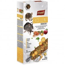 Vitapol Excellent Smakers Snack корм для щурів і мишей снеки 2 шт / 110 г