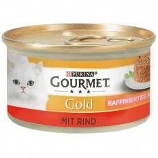 Gourmet Gold вологий корм для котів ніжні биточки з яловичиною 85 г Gourmet Gold вологий корм для котів ніжні биточки з яловичиною 85 г