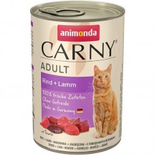Animonda Carny Adult вологий корм для котів з яловичиною і ягням 400 г Animonda Carny Adult вологий корм для котів з яловичиною і ягням 400 г