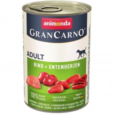 Animonda GranCarno Original Adult вологий корм для собак з яловичиною і качиними серцями 400 г Animonda GranCarno Original Adult вологий корм для собак з яловичиною і качиними серцями 400 г