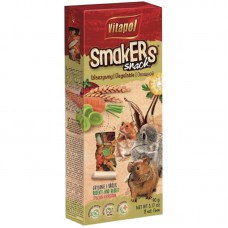 Vitapol Smakers Snack корм для гризунів з овочами снеки 2 шт / 90 г