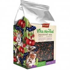 Vitapol Vita Herbal корм для гризунів із ягідною сумішшю 200 г