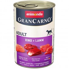 Animonda GranCarno Original Adult вологий корм для собак з яловичиною і ягням 400 г