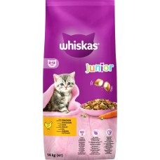 Whiskas сухий корм для кошенят з куркою 14 кг