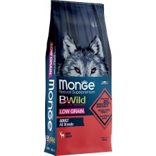 Monge Dog Bwild Low Grain сухий корм для собак з олениною 12 кг
