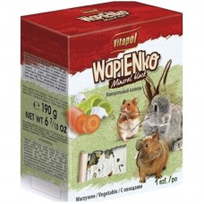 Vitapol Wapienko Mineral Block XL мінеральний камінь для гризунів з овочами 190 г